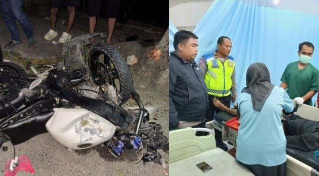 Laka Tunggal di Kota PSP Pengendara Septor Tewas, Polisi Lakukan Olah TKP